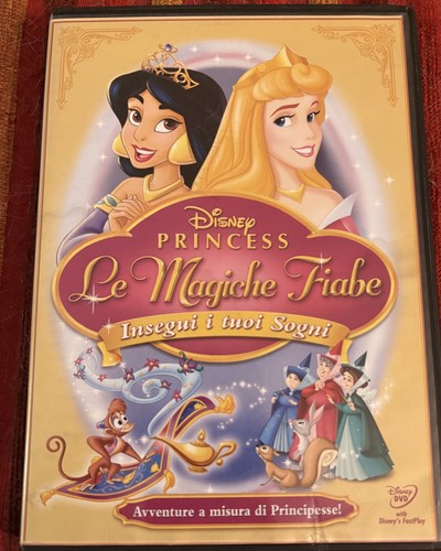 Dvd disney princess - princess, magiche