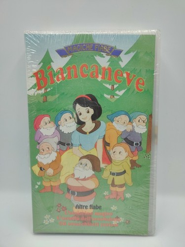 Biancaneve sette nani vhs - biancaneve,